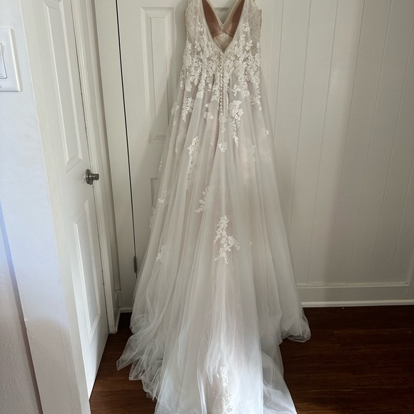 Sophia Tolli Y12016 Florentina Sheer Sides Bridal Dress - Picture 8 of 16